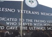 Fresno Vets Memorial Flag