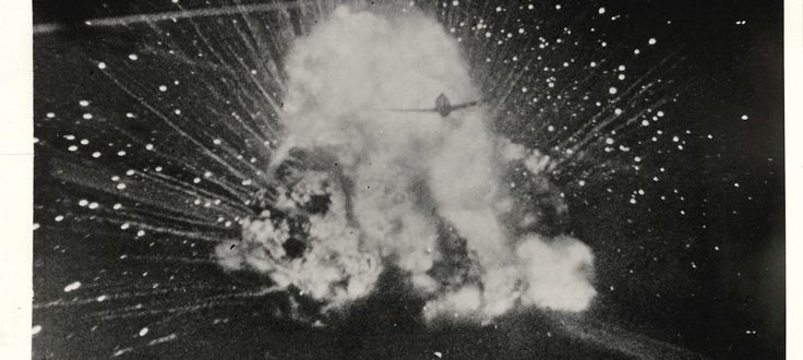 P 47 Thunderbolt In Bomb Blast