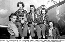 Cornelia Clark Fort and fellow female pilots