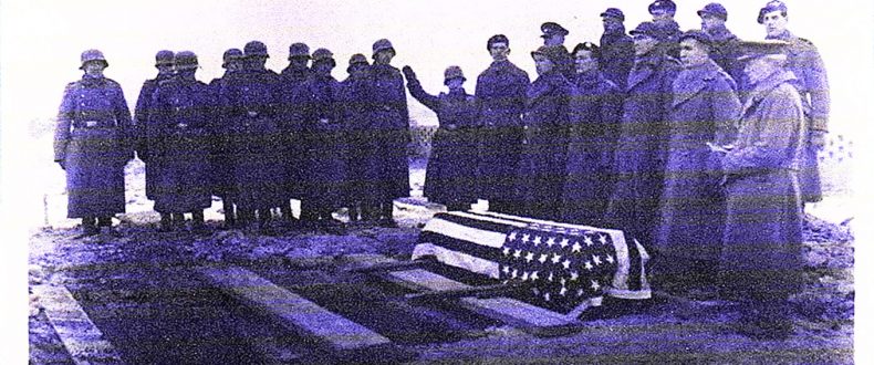 PVT Perry Franklin-POW-Funeral-by-Germans