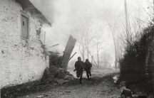 PFC Oscar B. Oakman: The Last Man to Die in the 94th Armored Field Artillery Battalion Infantrymen advance under fire, Pont-Le-Ban, Belgium, January 1945