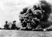 Battleship Row Pearl Harbor 1941