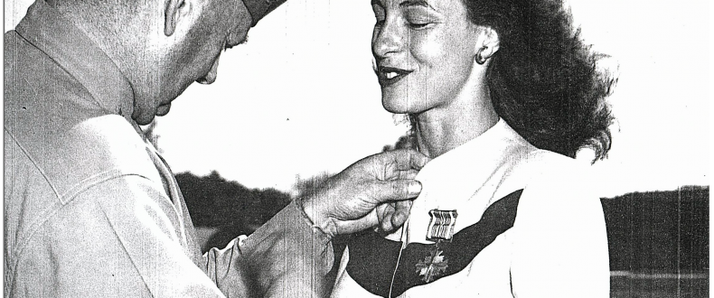 Rosemarie Maze, US Navy, following WWII